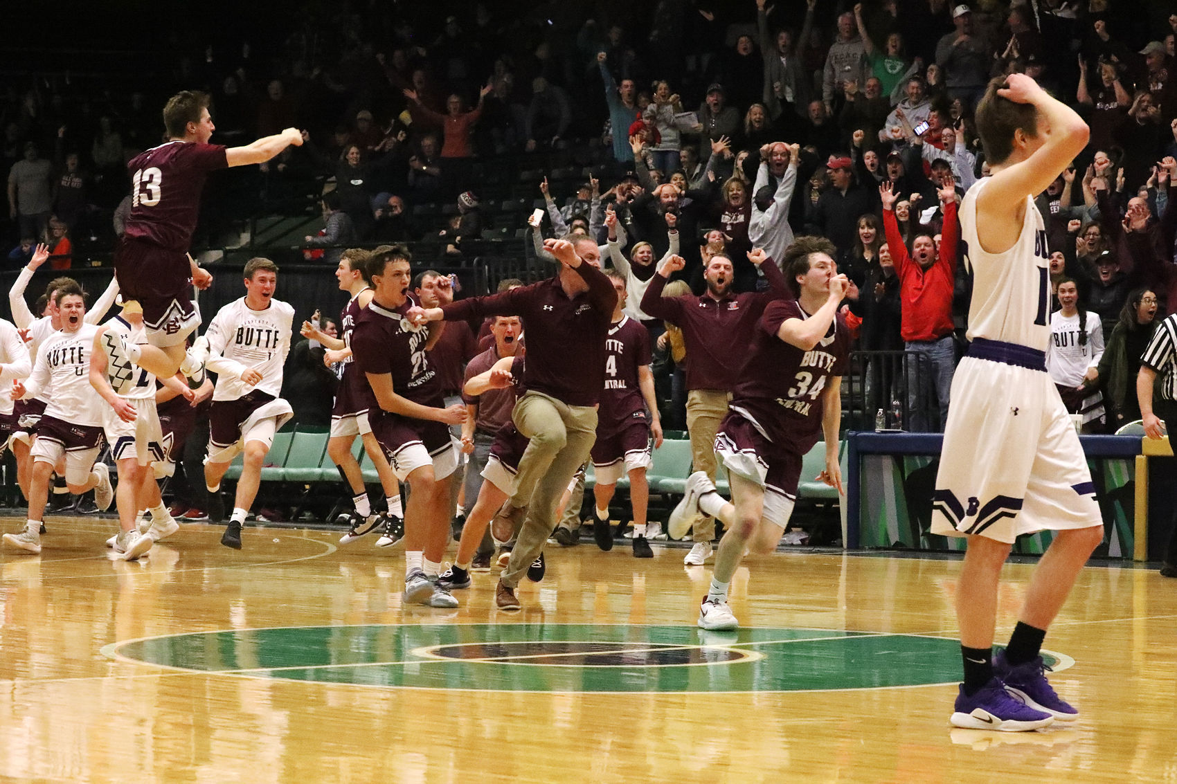 Butte High School vs. Butte Central High School goes to overtime